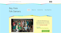 Desktop Screenshot of bayososfolkdancers.org